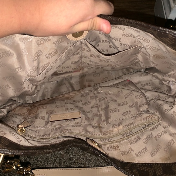Brown Michael Kors Purse - Picture 4 of 5